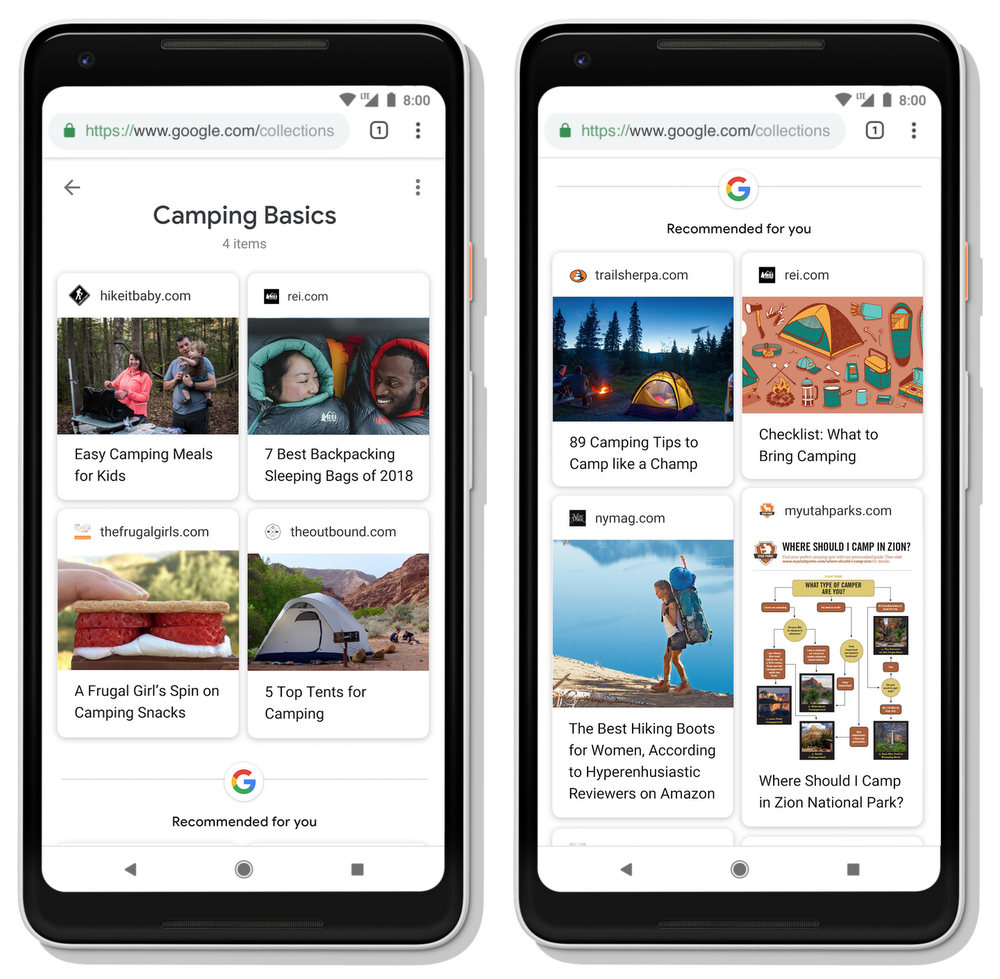 Collections in Search