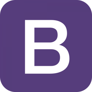 Bootstrap open-source CSS framework logo