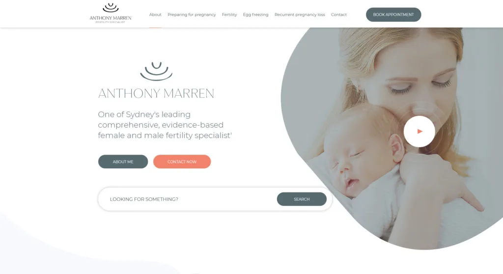 anthony marren web design