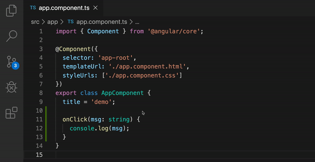 Angular 9 IDE Improvements