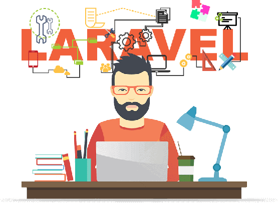 laravel left about image Laravel Development Company