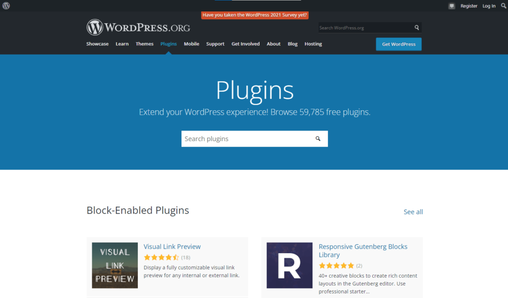 WordPress Plugins Directory