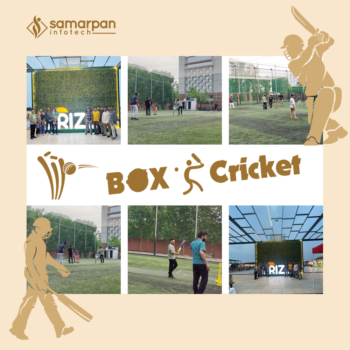 box cricket and dinner by samarpan infotech team