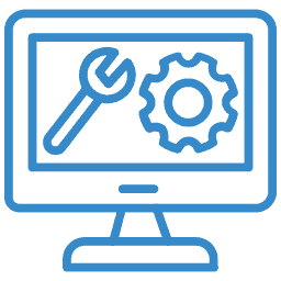 Monitoring and maintenance icon
