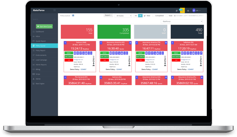 rateforce Project 4 RateForce Insurance CRM Solution