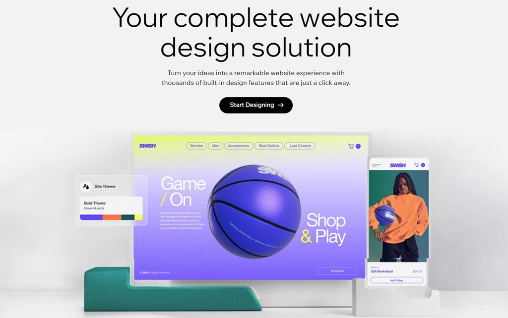 wix design page Wix vs WordPress: Which Is Better Platform For Your Website?