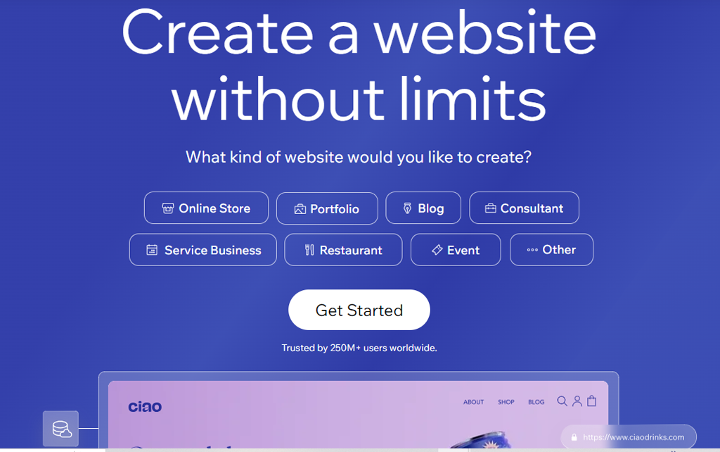 wix home page image Wix vs WordPress: Which Is Better Platform For Your Website?