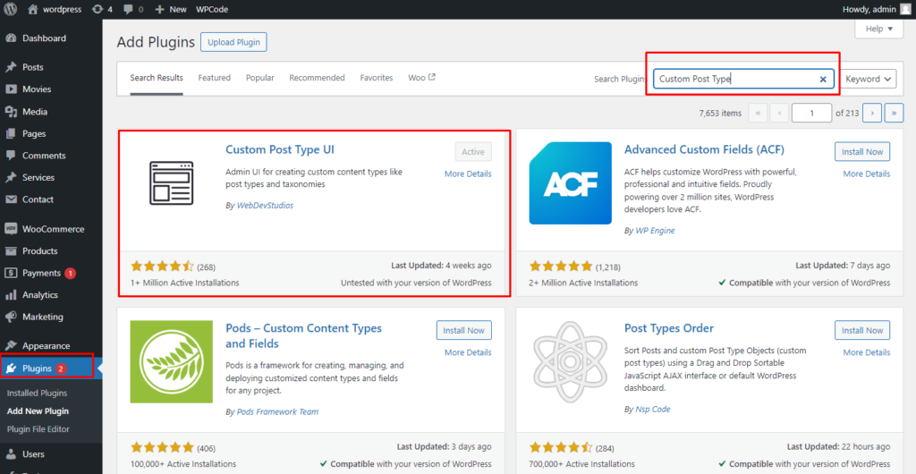 Creating Custom WordPress Post Types Using Plugin & Coding