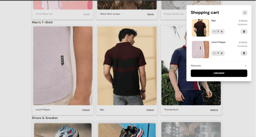 Shopping Cart in WordPress