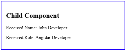 Step 2 - Create the Child Component
