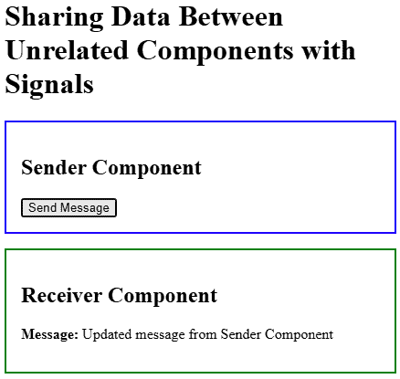 Step 5 - Update the Signal Value